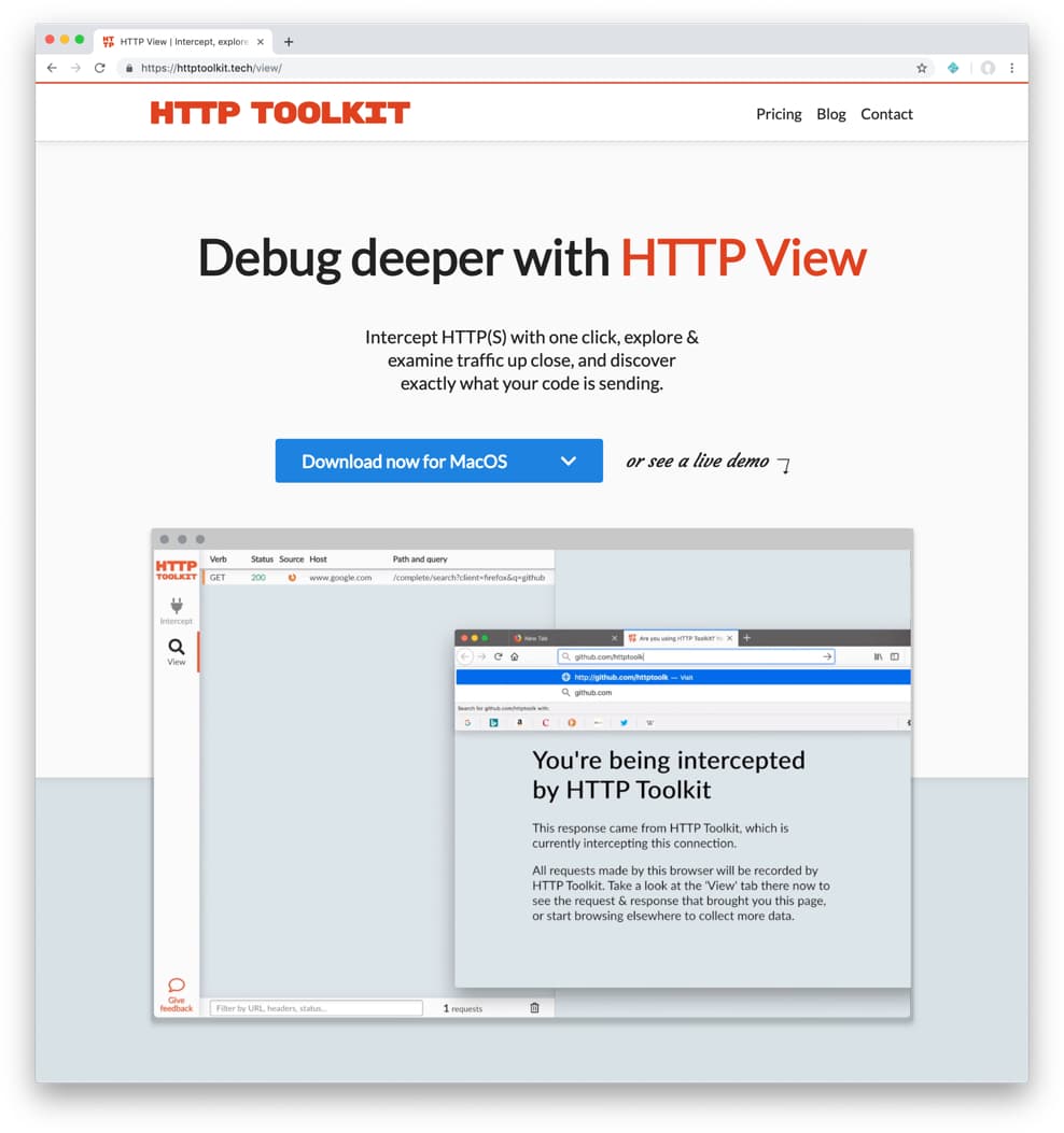 http toolkit certificate rejected